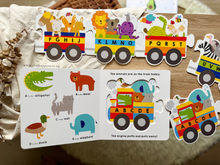 Load image into Gallery viewer, Puzzle and Play: Alphabet Train
