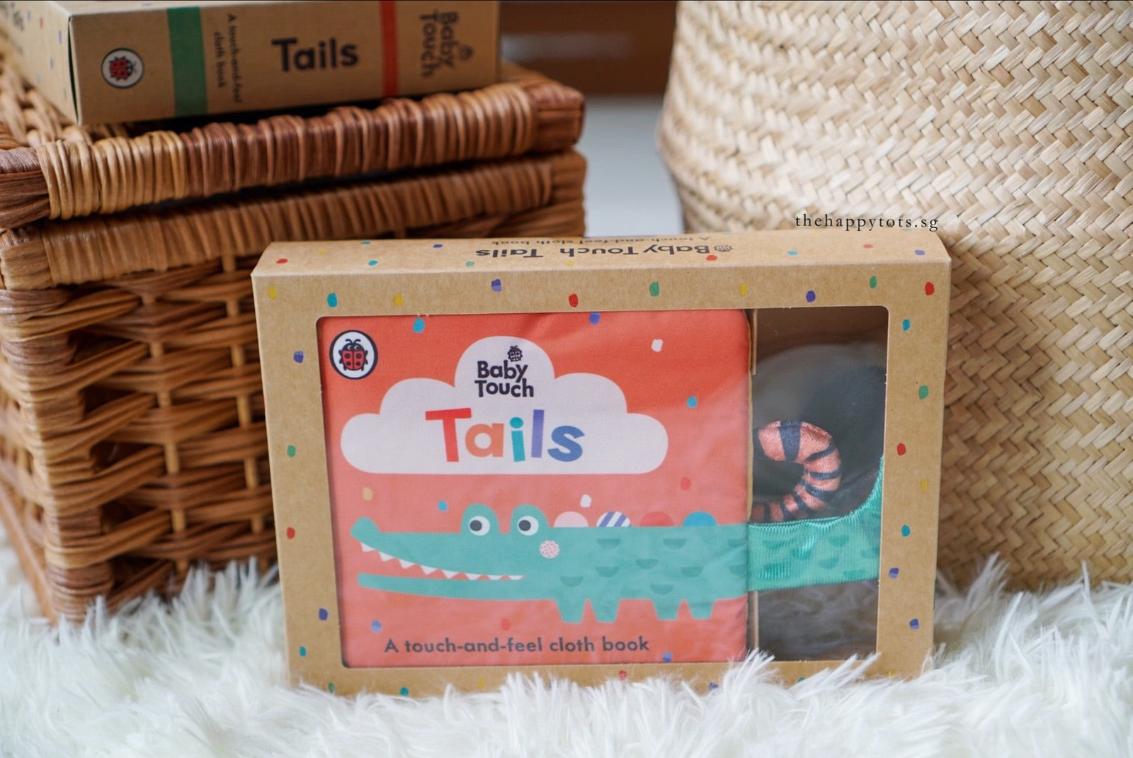 baby touch tails: a touch-and-feel cloth books for babies