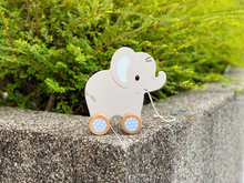 Load image into Gallery viewer, Ellie the Elephant Push and Pull Toy
