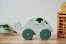 Load image into Gallery viewer, Shelly the Green Tortoise Push and Pull Toy
