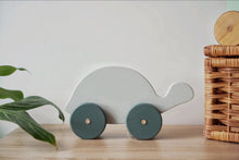Load image into Gallery viewer, Shelly the Green Tortoise Push and Pull Toy
