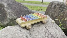 Load and play video in Gallery viewer, Wooden Xylophone - Little Car
